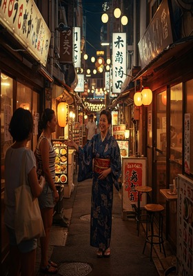 夜の思い出横丁探検プラン